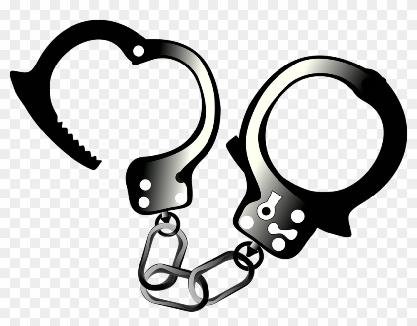 Chain Clipart Handcuff - Hand Cuff Clip Art - Png Download