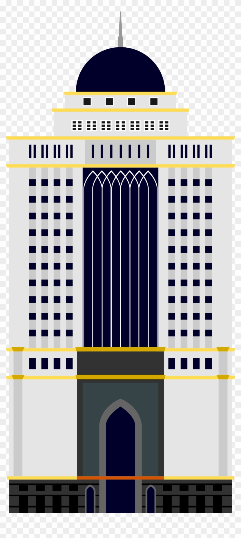 Small Office Building Clipart Office Building Black - Png Johor Bahru Icon Transparent Png #2130217