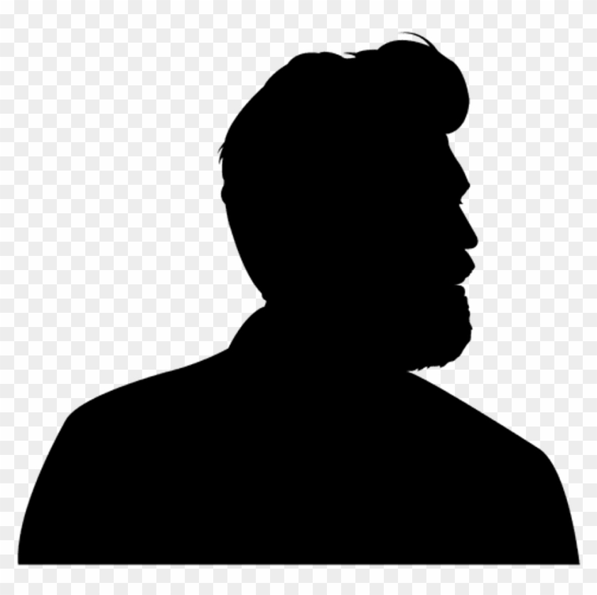 #ftestickers #silhouette #man #people #men - African American Male Face Silhouettes Clipart #2131023