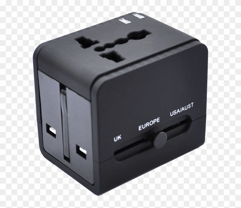 International Travel Usb Charger With Logo Image - Electronics Clipart #2131474