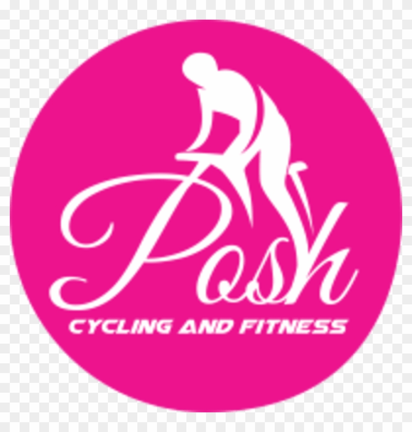 Posh Cycling And Fitness - Magnet, Pink Clipart #2131834