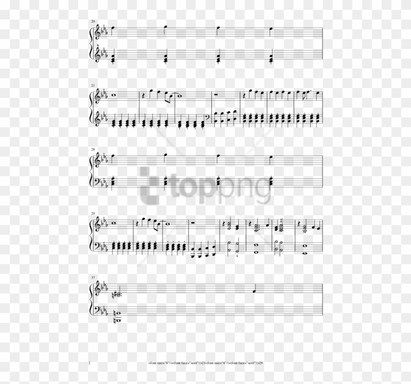 Free Png Glowing Eyes Sheet Music Piano 21 Pilots Png - Nightwish Eva Piano Sheet Music Clipart