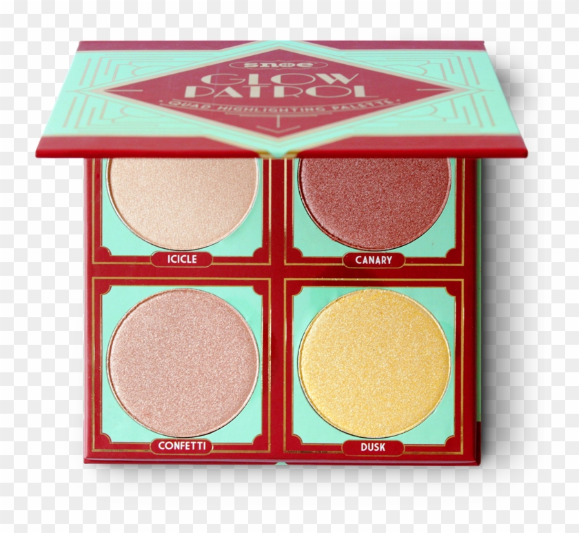 Snoe Glow Patrol Quad Highlighting Palette - Eye Shadow Clipart #2131926