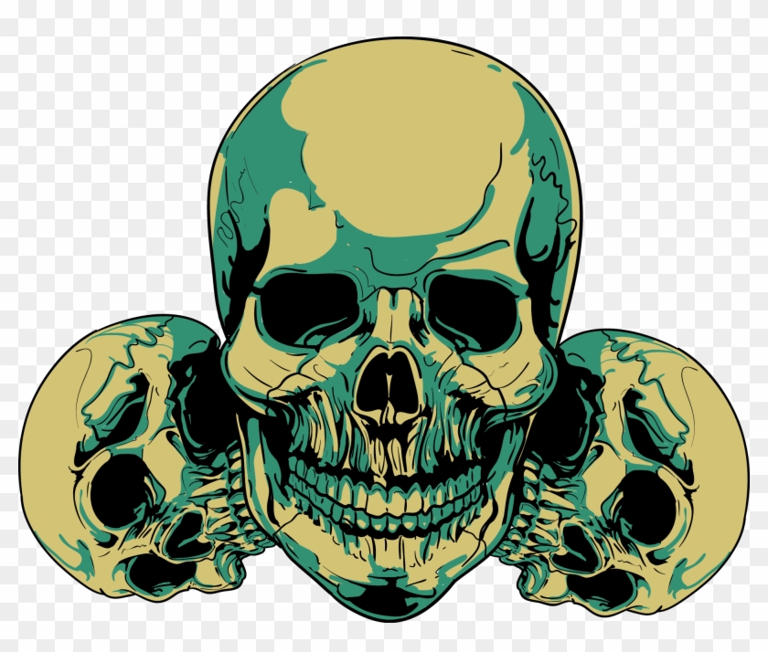 Skull Clip Art - Cartoon Skull - Png Download #2131966