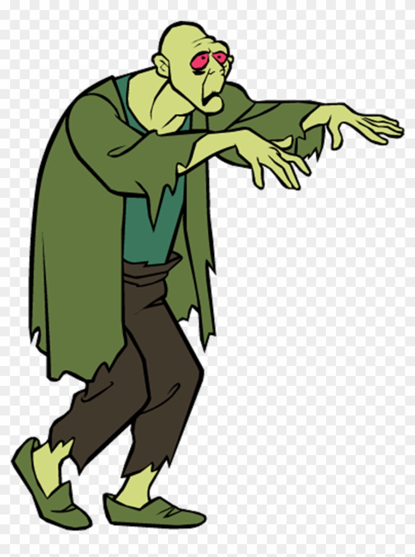 The Zombie From "which Witch Is Which - Monsters From Scooby Doo Clipart #2132018