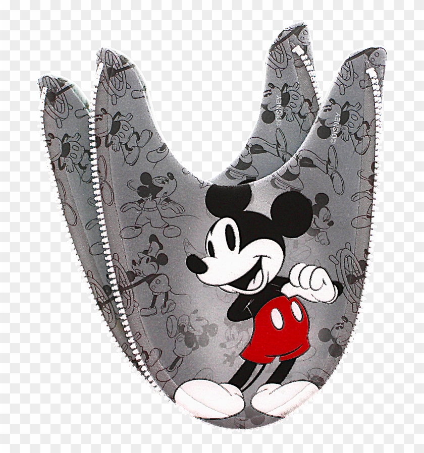Mickey Mouse Through The Years Mix N Match Zlipperz Clipart