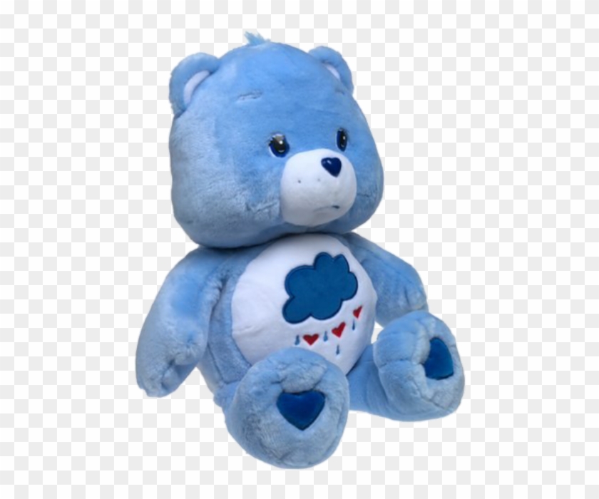 Blue, Doll, And Care Bear Image - Plush Care Bear Grumpy Clipart