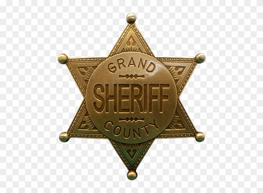 Sheriff Badge Background Png - Sheriff's Badge Vector Clipart #2132984