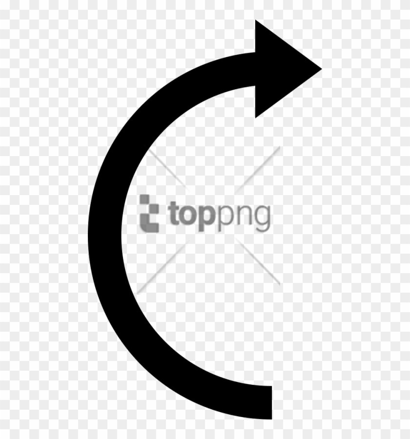 Free Png Download Curved Arrow Icon Png Images Background - Circle Clipart #2133016