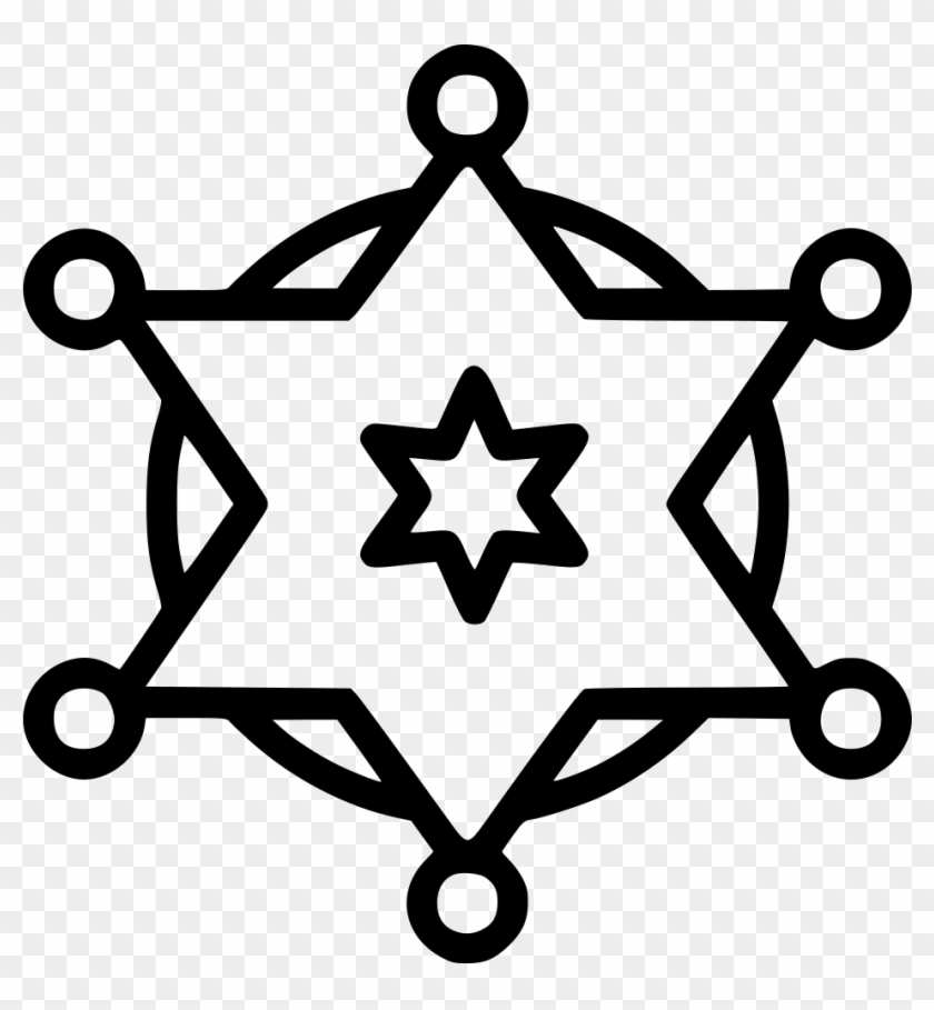 Sheriffs Badge Comments - Sheriff Badge Outline Clipart