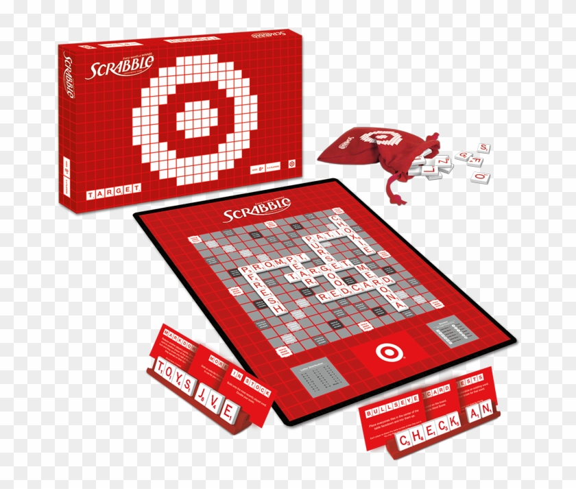 - Hasbro Target Scrabble Game , Png Download - Target Monopoly Clipart #2133523