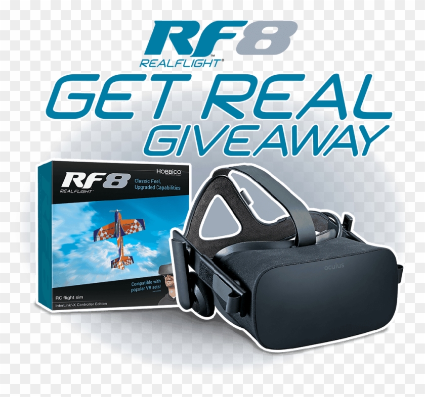 Enter To Win An Oculus Rift Vr Headset During The Realflight - Realflight 8 Vr Clipart #2133671