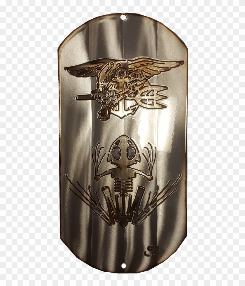 16" Dog Tags Are Handcrafted Out Of 12 Ga Steel - Emblem Clipart