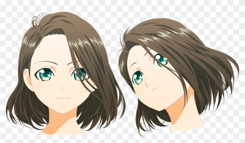 Anime Girl Face Png , Png Download - Hand Shakers Tazuna Mother Clipart