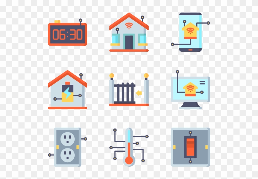Smart House Clipart #2134597