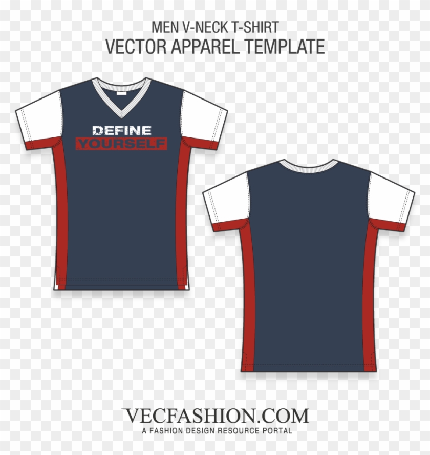 1000 X 1000 7 - V Neck Baseball Jersey Template Clipart