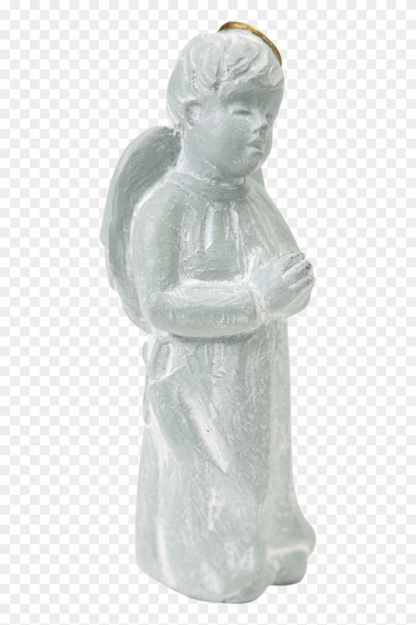 Angel Little Boy - Statue Clipart #2135286