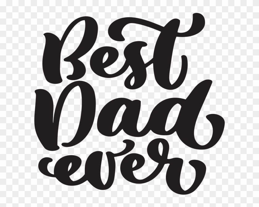 Fathers Day Greeting Quotes - Worlds Best Dad Black And White Clipart #2135487