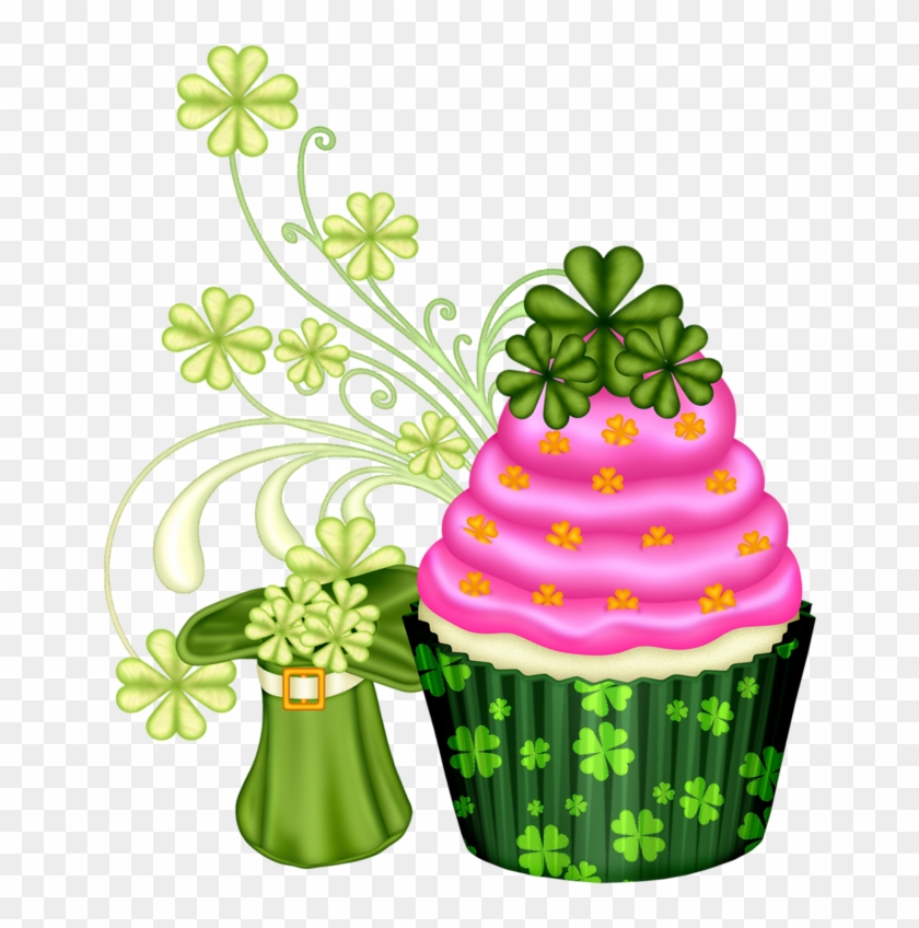 Cupcake Clipart, - St Patricks Day Bake Sale - Png Download