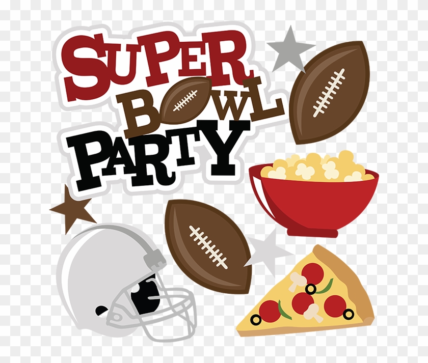 Super Bowl Party Svg Scrapbook Collection Super Bowl - Super Bowl Party Png Clipart