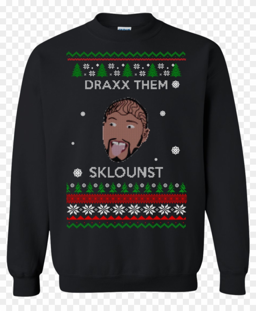 Image 585px Draxx Them Sklounst Christmas Sweater, - Games Of Thrones Christmas Tshirt Clipart #2135666