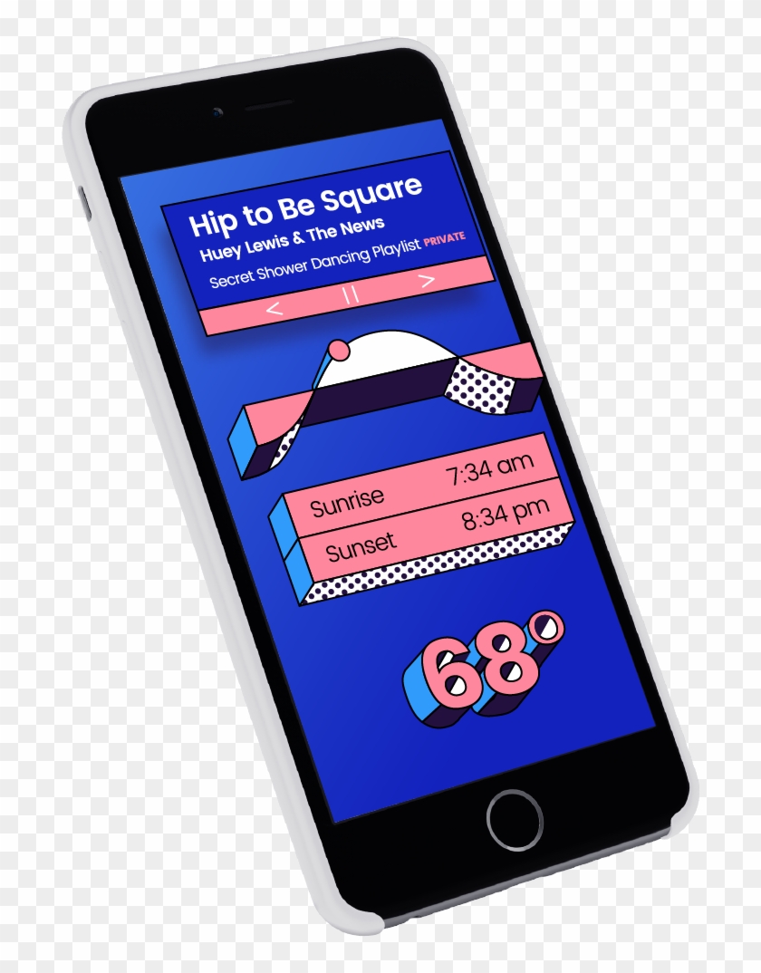 Hey There Thanks For Stopping By - Smartphone Clipart