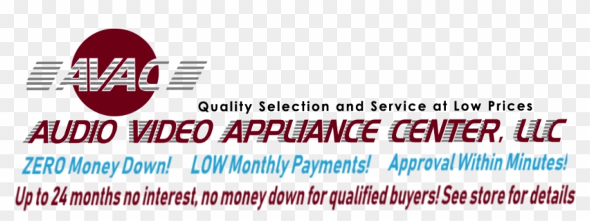 Audio Video Appliance Center - Electric Blue Clipart #2135847