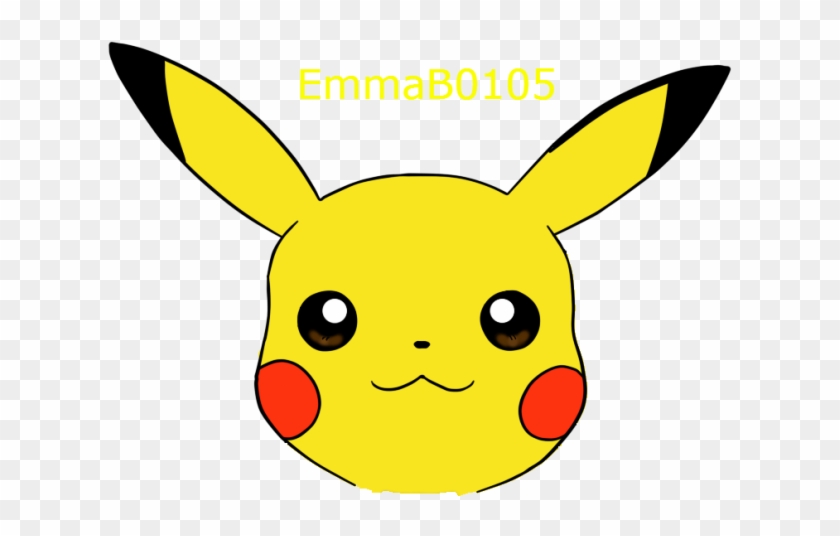 Pikachu Head Png - Pikachu Head Clipart
