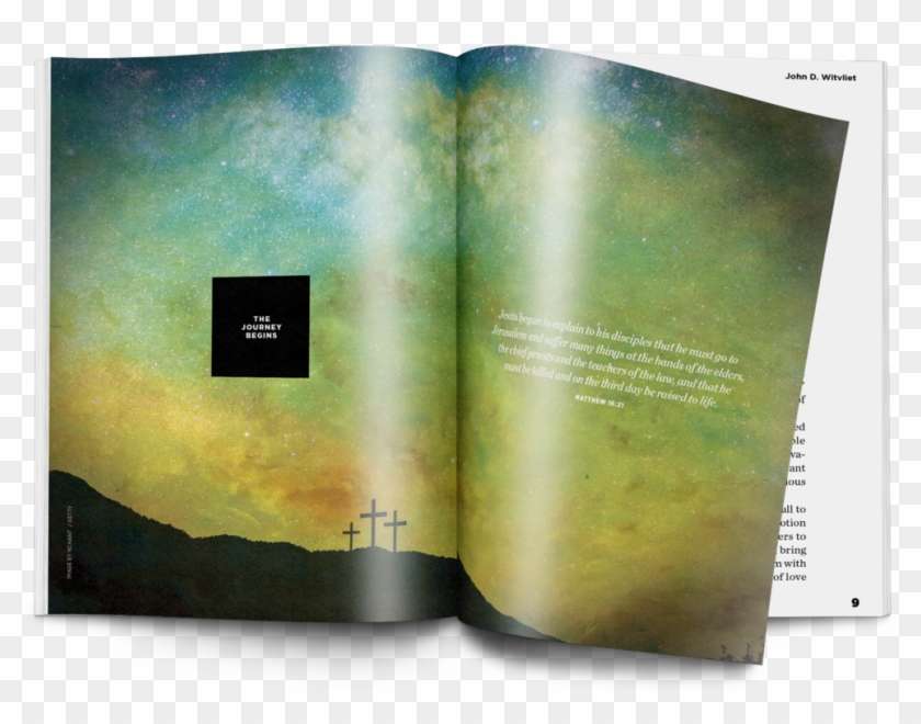 Journey To The Cross - Paper Clipart