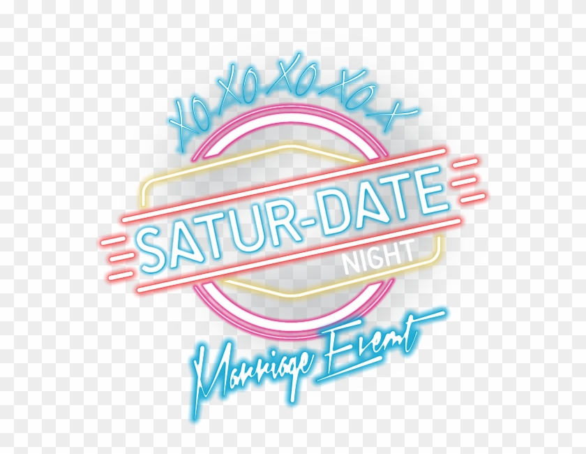 Satur Date Night Marriage Event Png Couples Night Event - Calligraphy Clipart