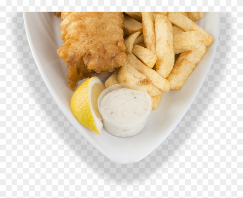 Fresh, Delicious And Only The Best Ingredients - Fish And Chips Clipart #2136536