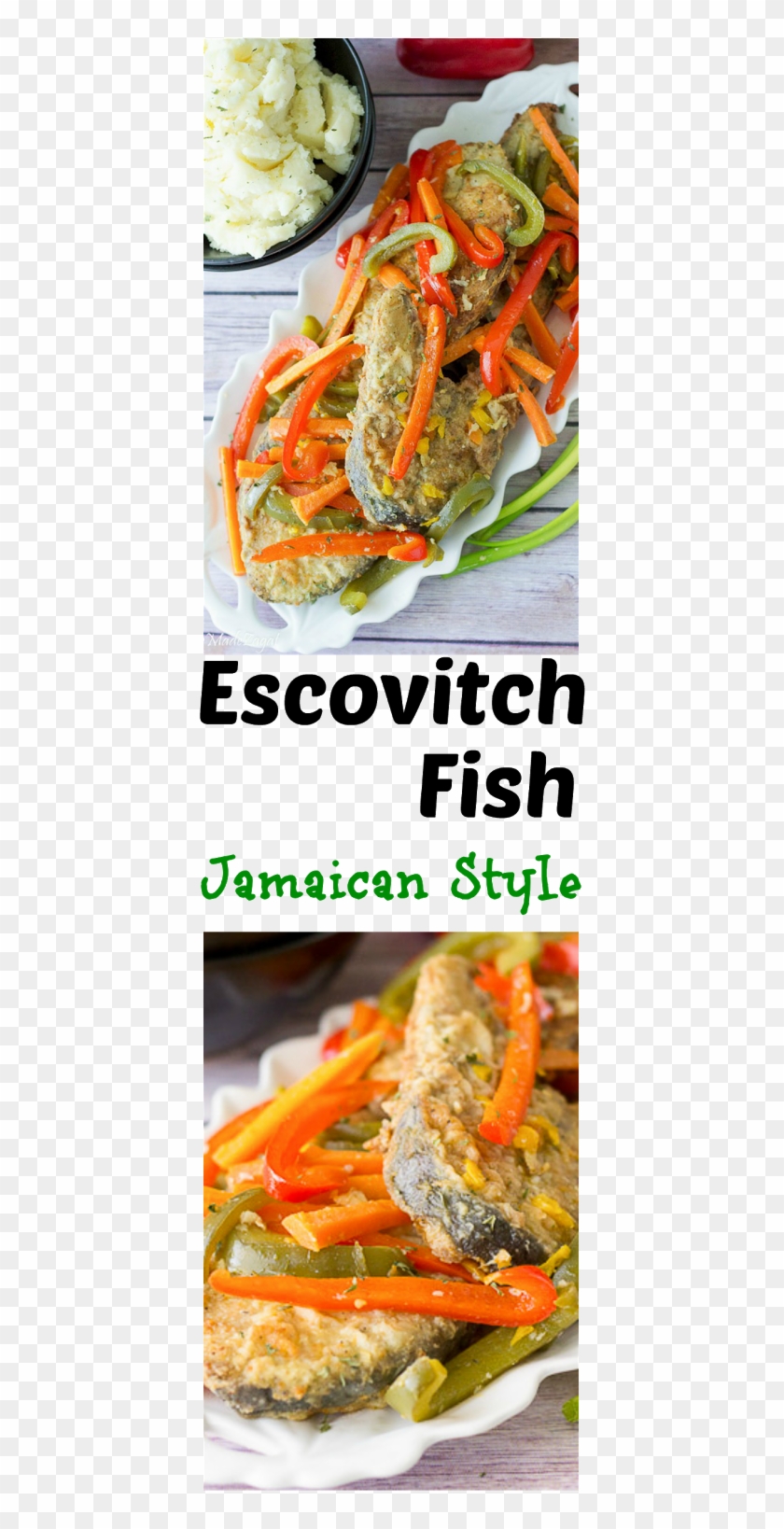An Easy Recipe To Make Jamaican Escovitch Fish Where - Fast Food Clipart #2136603