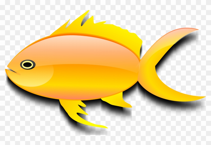 Goldfish Clipart - Gold Fish Clip Art - Png Download #2136648