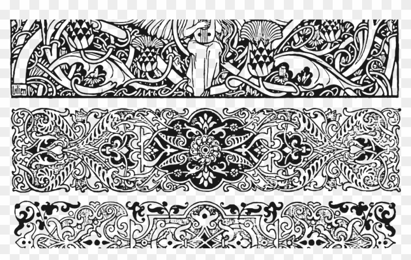 Art Deco Public Domain Png Clipart #2136918