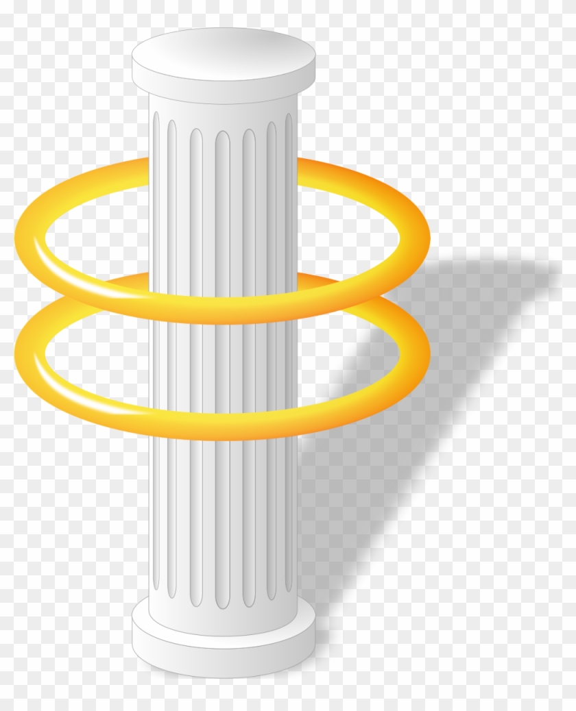 Clipart Transparent File Wikihalo Wikimedia Commons - Cylinder - Png Download #2136969