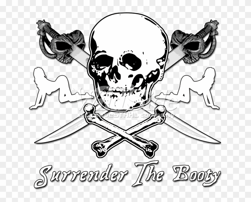 Surrender The Booty Clipart