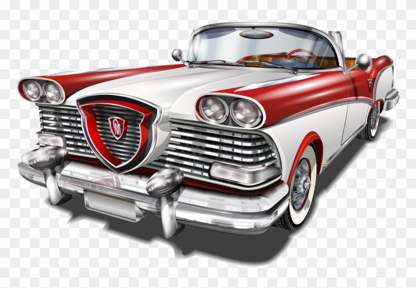 Certified Auto Appraiser - Vintage Car Old Cars Clipart - Png Download