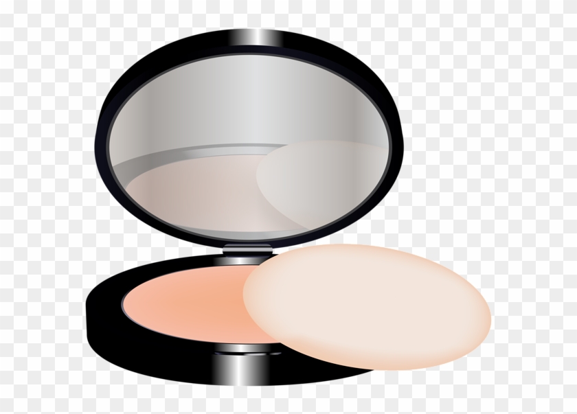 Compact Face Powder Transparent Image - Makeup Mirror Clipart #2138128