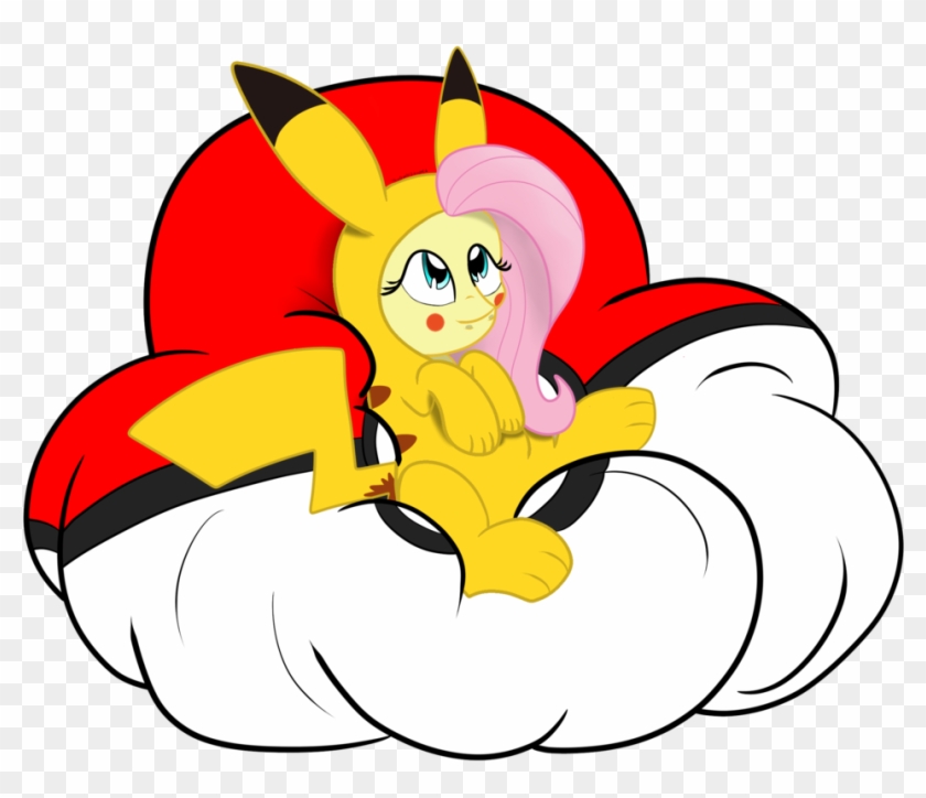 Cute Pikachu Png - Fluttershy Pokemon Costume Clipart