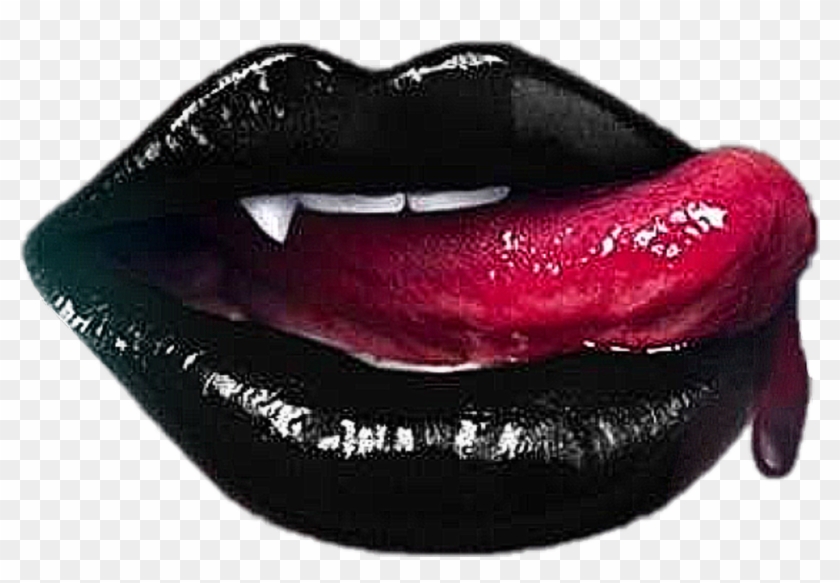 #ftevampirefangs #vampire #fangs #vampirebite #blacklips - True Blood Clipart #2138365