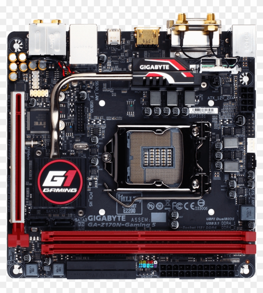 Gigabyte Z170 Mini-itx Mainboard Clipart #2138580