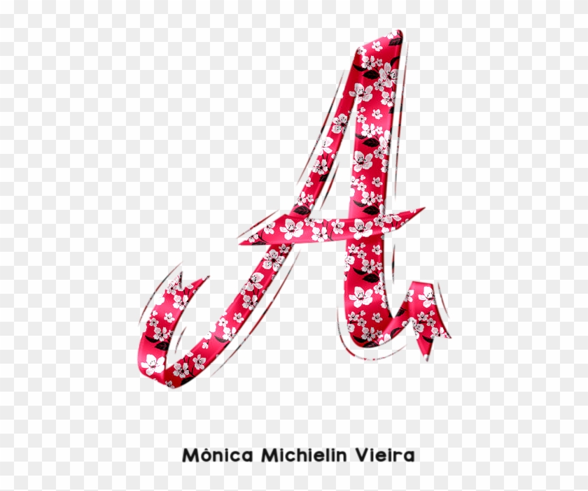 Alfabeto Floral Primavera Flor Sakura Png - Graphic Design Clipart #2138677