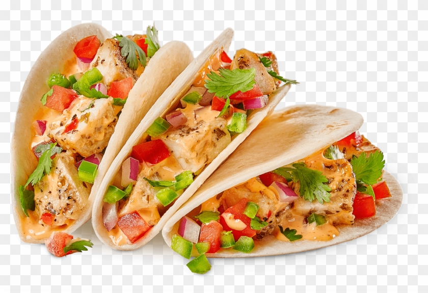 Fish Taco Clipart Tortilla - Buffalo Wild Wings Food - Png Download