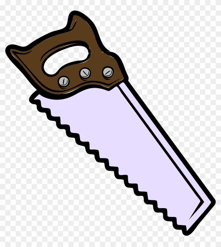 Sega Per Legno Saw By Francesco Rollandin - Saw Clip Art - Png Download #2139176