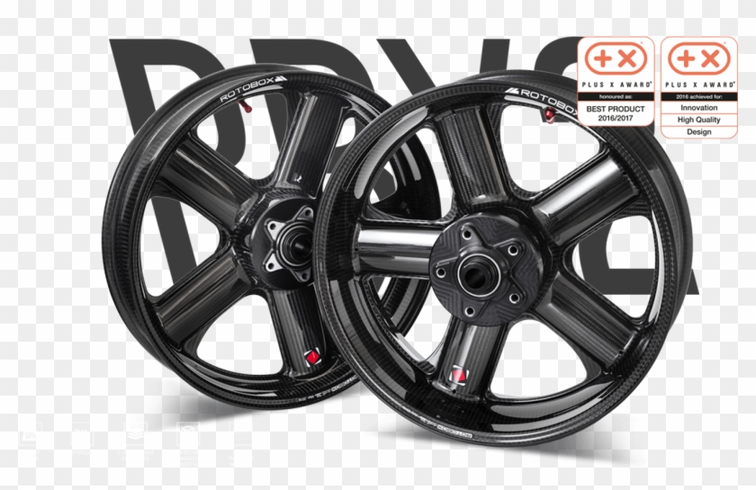 The Award Winning Rotobox Rbx2 Are Ultra Light Carbon - Carbon Fiber Motorcycle Wheels Clipart #2139520