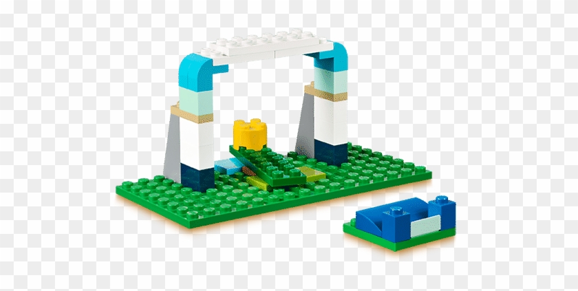 Do You Like To Score Goals Build A Soccer Goal And - Lego Goal Clipart
