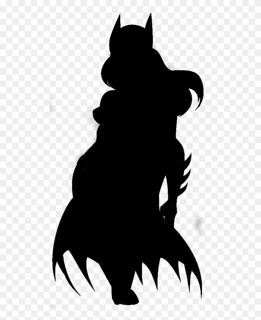 Batgirl Silhouette Clipart