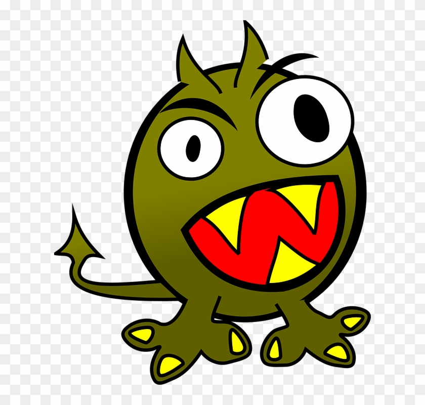 Cartoon Monster Picture - Monster Clip Art - Png Download
