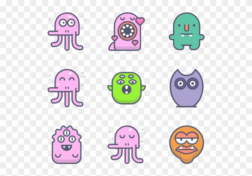Monsters Clipart #2140014