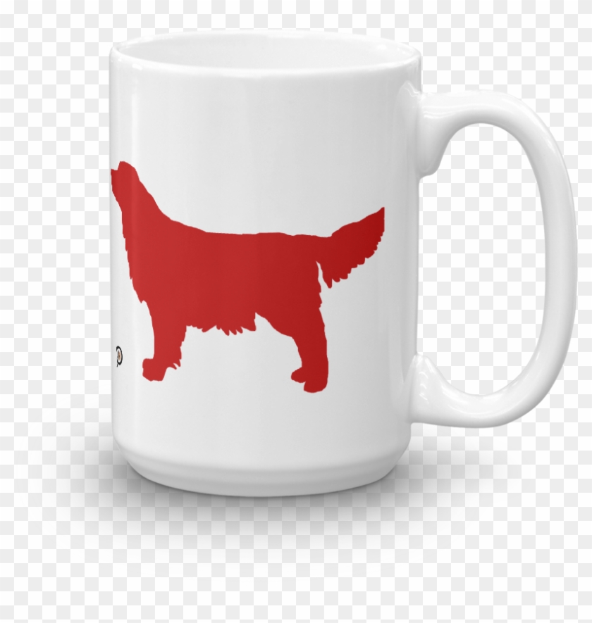 Red Golden Retriever Mug - Mug Clipart